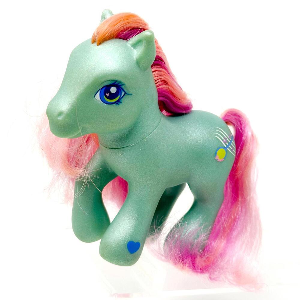 My Little Pony Banjo Blue G3 2002‎ Toys R Us Exclusive MLP Vintage Teal Horse